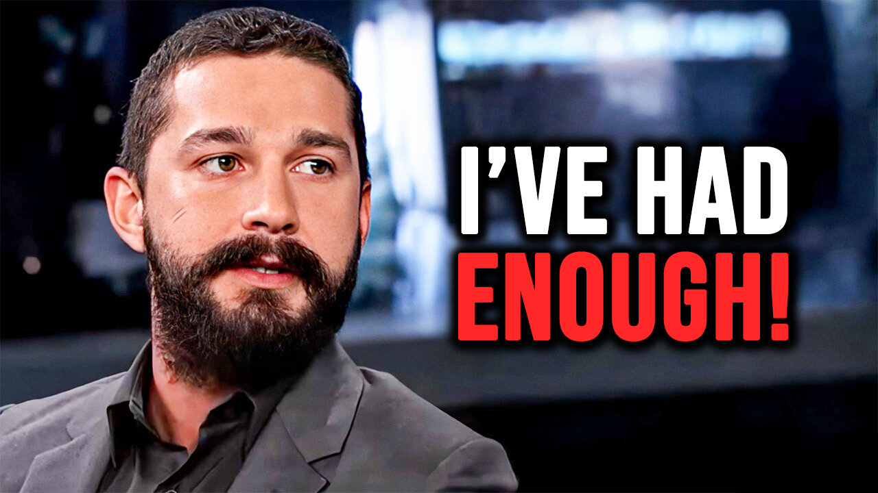 Shia LaBeouf CALLS OUT Hollywood Elites After Powerful Christian Testimony