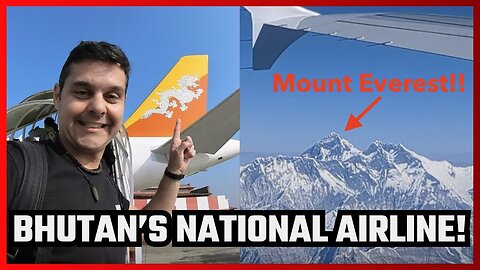 FLIGHT REVIEW! DRUKAIR ROYAL BHUTAN AIRLINES (NEPAL TO BHUTAN) | YOU SEE THE HIMALAYAS NONSTOP!