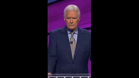 Alex Trebek loses his cool on Jeopardy