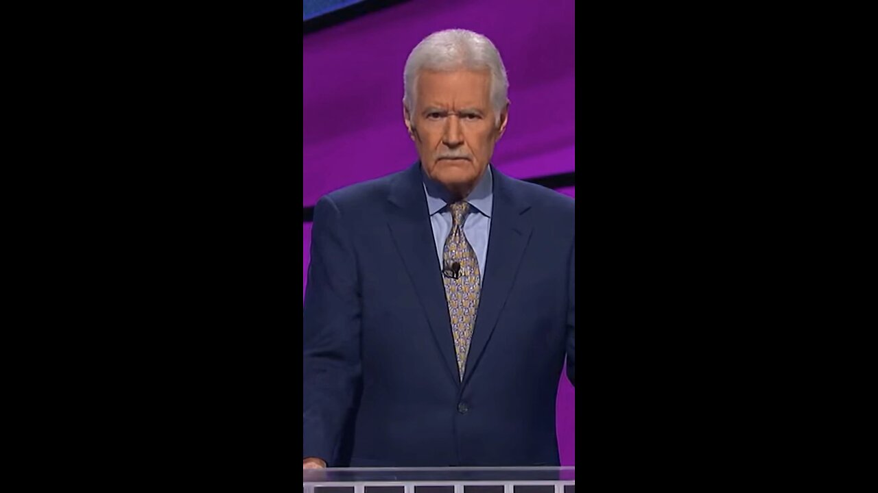 Alex Trebek loses his cool on Jeopardy