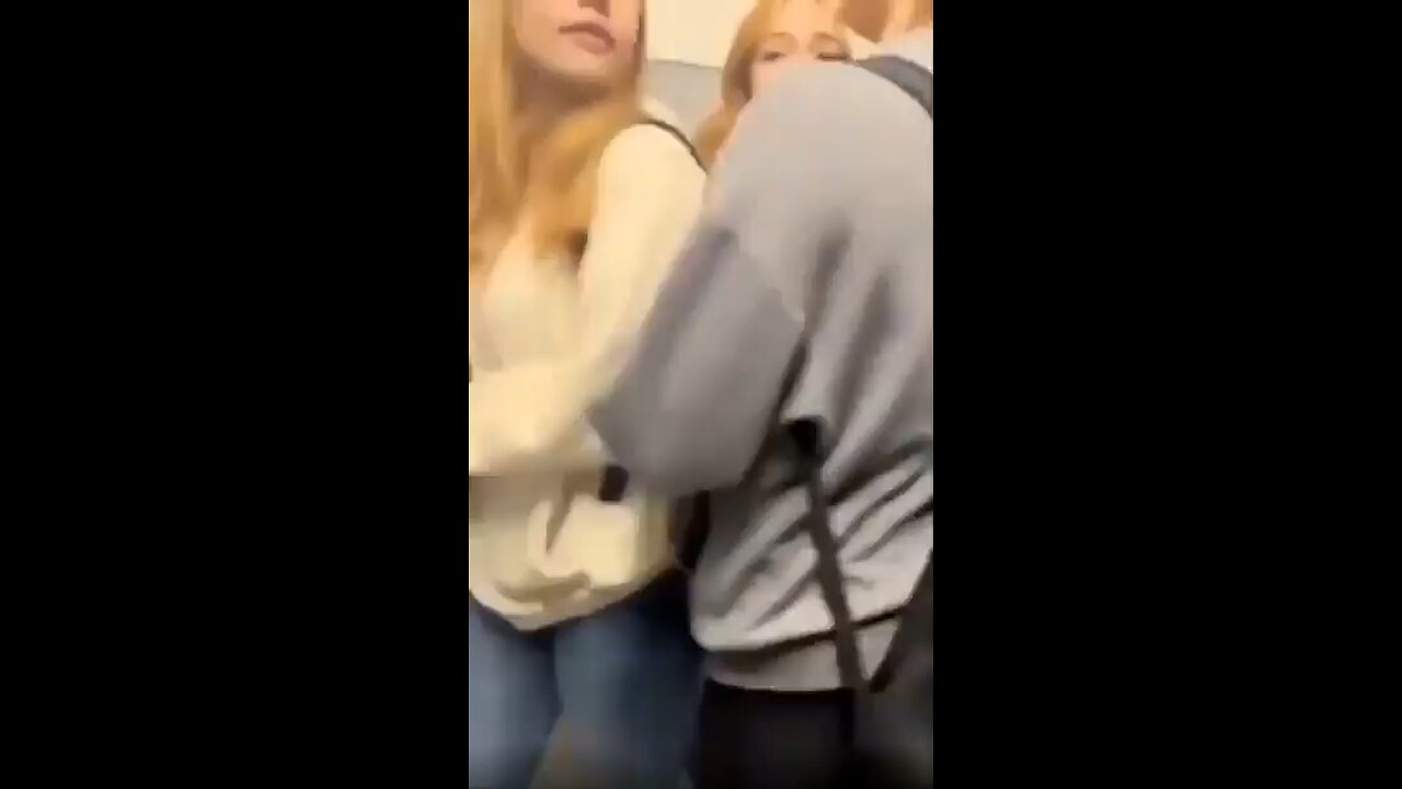 Gets brutally knocked out by another girl ☠️☠️