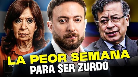 🚨 Cristina Kirchner y Gustavo Petro están DESTRUIDOS Agustín Laje