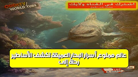 رحلة إلى عالم ممنوع: أسرار البحار العميقة تكشف الأساطير #مخلوقات_بحرية #أساطير_قديمة