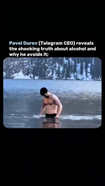 Pavel Durov, the founder of Telegram, has refrained from drinking alcohol for over 20 yrs. Hear Why