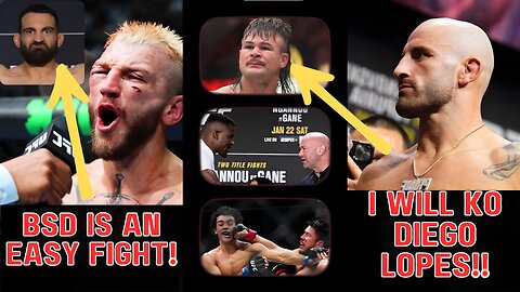 Dana White’s Ngannou Beef, Volk’s Ruffy Camp, Merab WARM UP DRAMA & Usman & Cejudo on Yan VS.Merab!