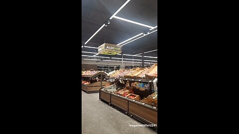 American grocery store shows that every single thing she picks up now says “Contains bioengineered