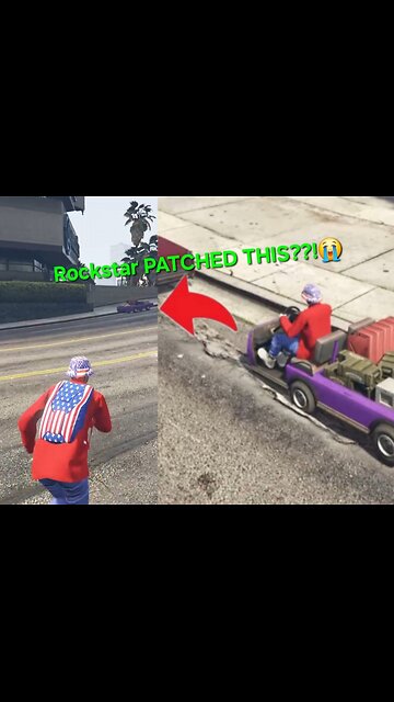 Why would Rockstar patch this???! Just why....