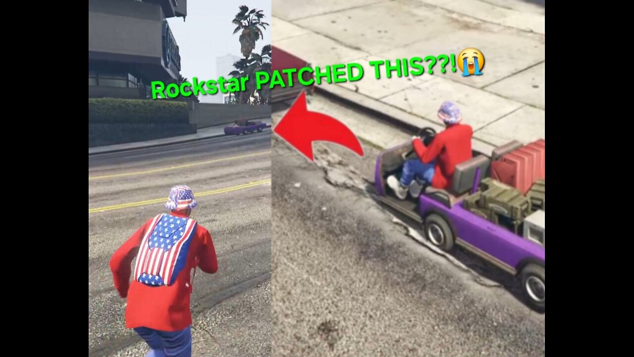 Why would Rockstar patch this???! Just why....