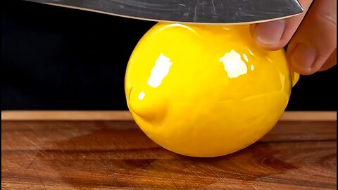 fruit cutting with knife