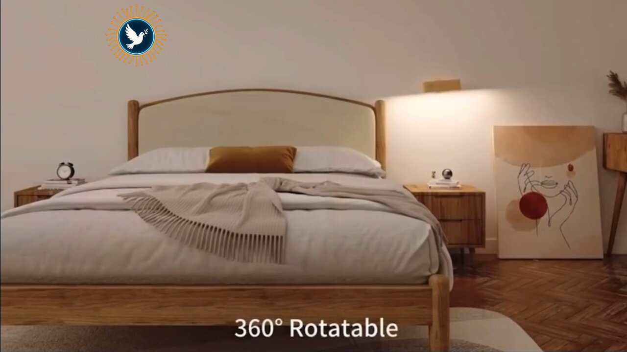 Nordic Wood 360° Wall Lamp