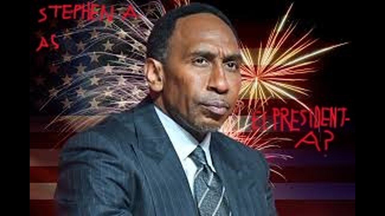 Stephen A. Smith Running 4 POTUS ... or Just a Political Puppet?