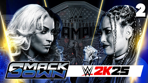 WWE 2K25 Smackdown June 27th 2025 - Match 2: Giulia DOES IT!