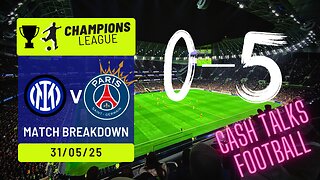 PSG SMASH Inter 5-0 in UCL Final! 🏆 | Dembélé & Zaïre-Emery Shine | Champions League Analysis