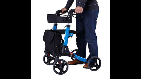 Senior Sitter Height Adjustable Foldable Walker