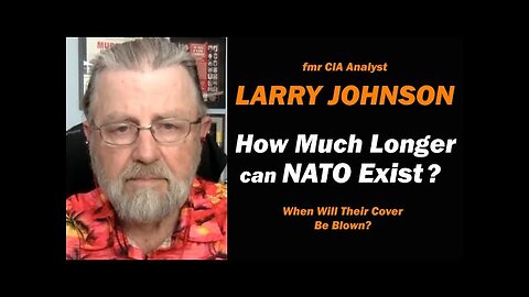 How Much Longer Can NATO Exist /fmr CIA analyst Larry Johnson