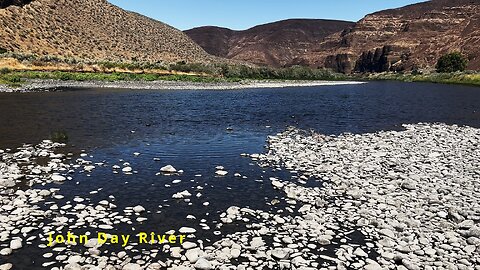 (4K UHD) HIKING HIGHLIGHTS John Day River @ Cottonwood Canyon Oregon State Park! | Hunting & Fishing