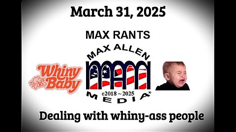 DEALING WITH THIN-SKINNED WHINY-ASSED PEOPLE