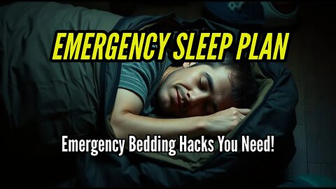 Ultimate Emergency Sleep Plan Revealed!