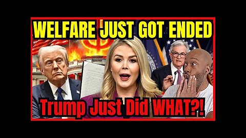 BREAKING!! Trump ABOLISHES TAXES for Workers While CRUSHING WELFARE LEECHES in Stunning MOVE!