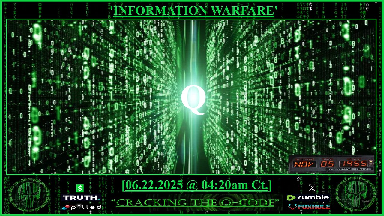 "CRACKING THE Q-CODE" ~ 'INFORMATION WARFARE'