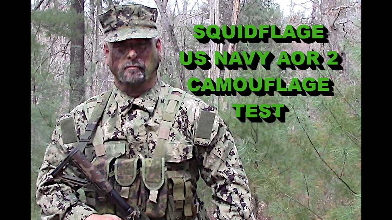 US NAVY AOR2 CAMOUFLAGE TEST