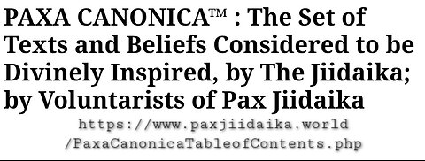 PAX JIIDAIKA ON PAXJIIDAIKA.WORLD !!!