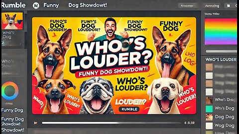 "Epic Dog Laughs: Who's Louder?Must-See Bark Battle!"