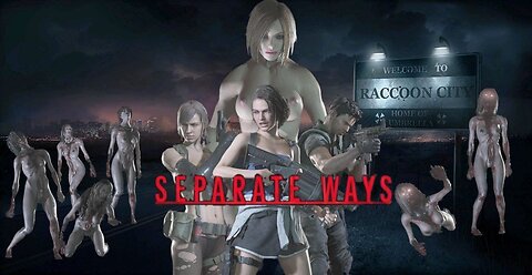 Separate Ways : Season 3 Cover (A Lesbian/Futanari Zombie Horror Series)