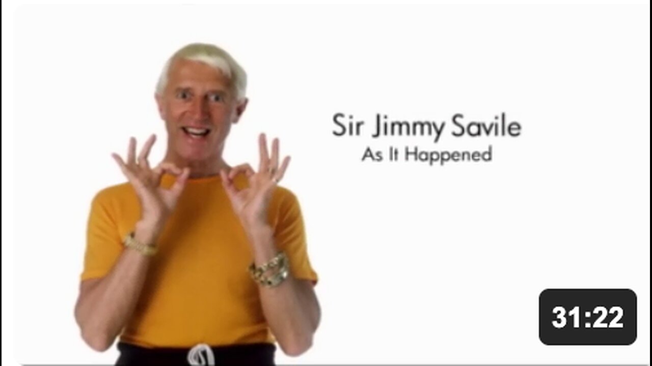 Sir Jimmy Savile As It Happened (BBC 2011) | The BBC's Tribute to the UK's Most Notorious PEDO