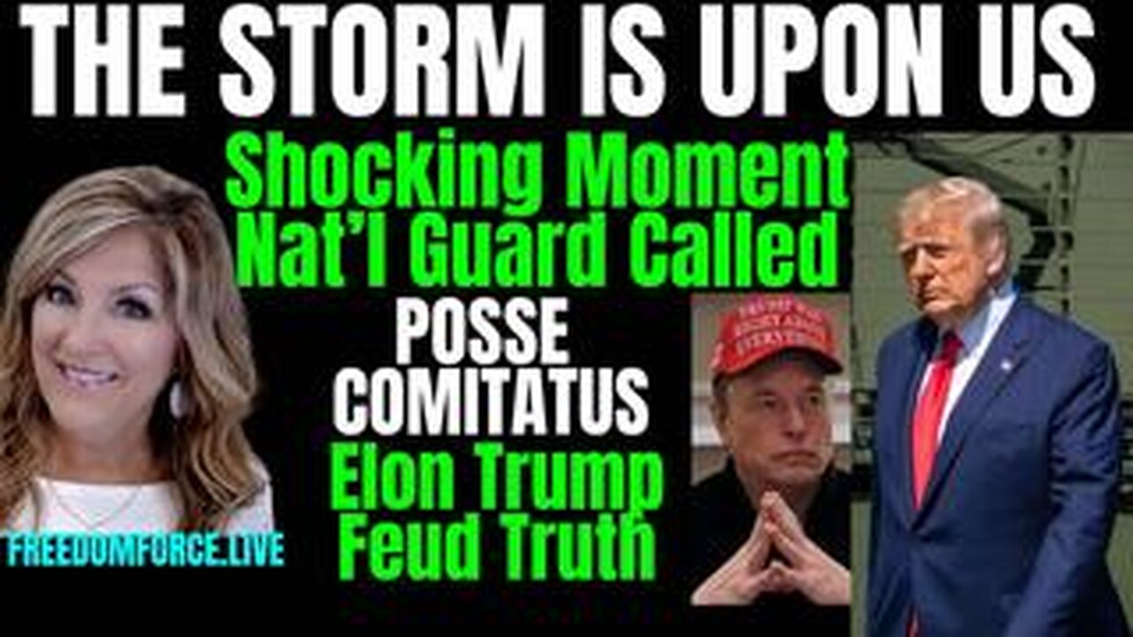 Sunday 6-8-25 Storm Upon Us_ Moment National Guard Called, Elon