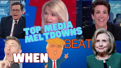 The TOP Media Meltdowns + CRYING After Donald Trump Defeated Hillary Clinton