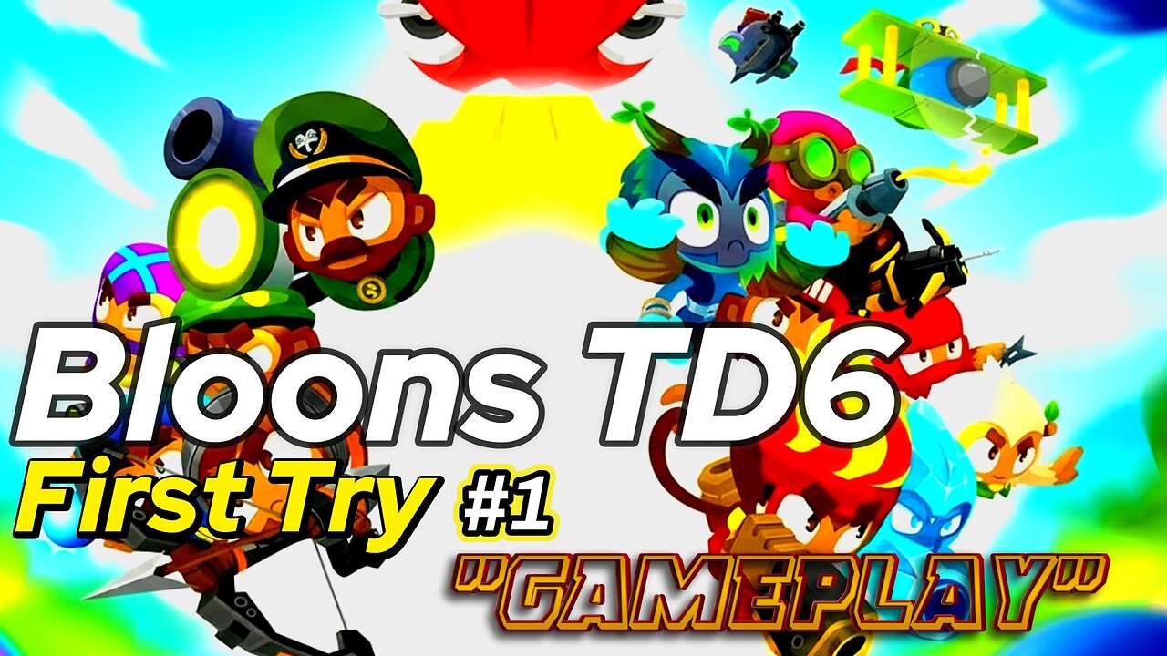 Bloons TD 6 🎯 | First Try – 30 Minutes of Monkey Mayhem | No Commentary