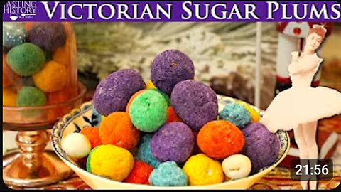 🍬 What Are Sugar Plums? | How to Make Real Victorian Sugar Plums 👑✨