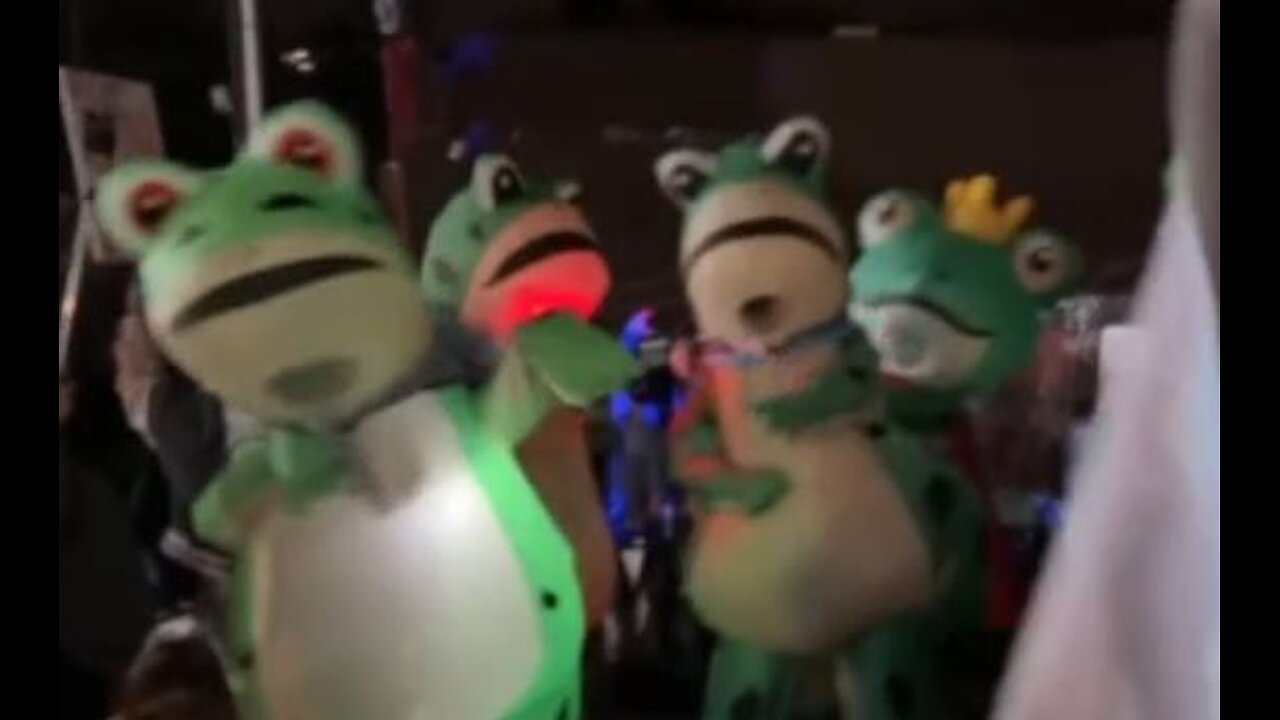 Anti-ICE Gay Frog Army