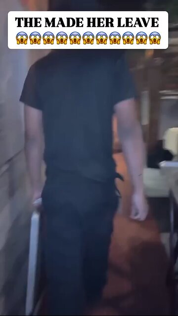 woman caused a scene at a seafood restaurant after disputing four previous credit card charges