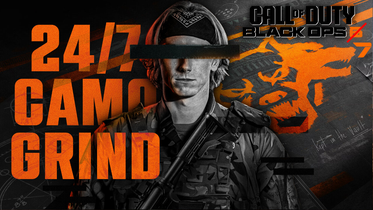 24/7 BO7 Camo Grind! Stream Doesn't End Until I Unlock EVERY Camo in Black Ops 7!