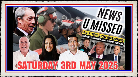 CHARLIE WARD DAILY NEWS WITH DREW DEMI SATURDAY 3RD MAY 2025
