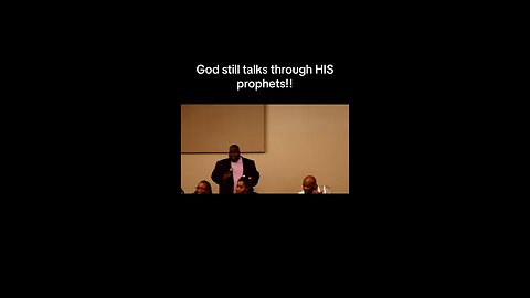 God is still speaking through his profits - but that organ player though 🎹🎵🎶🔥
