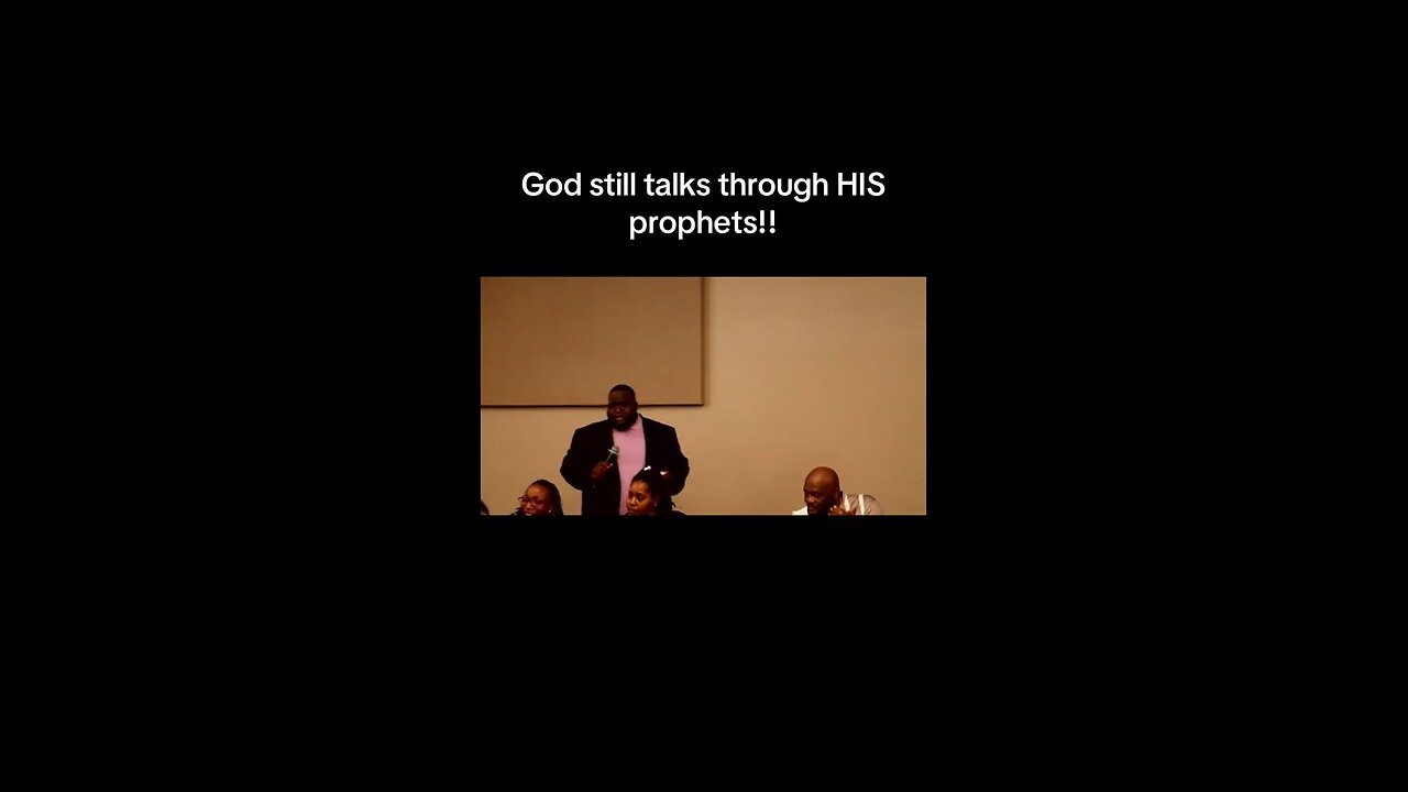 God is still speaking through his profits - but that organ player though 🎹🎵🎶🔥