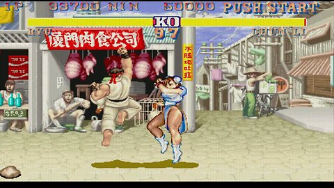 Ryu vs Chun Li