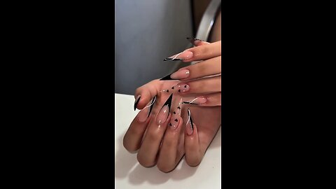 Acrylic Nail Extension Process 💅 | Clean & Shiny Long Nails Look | 2025 Trending Nail Art