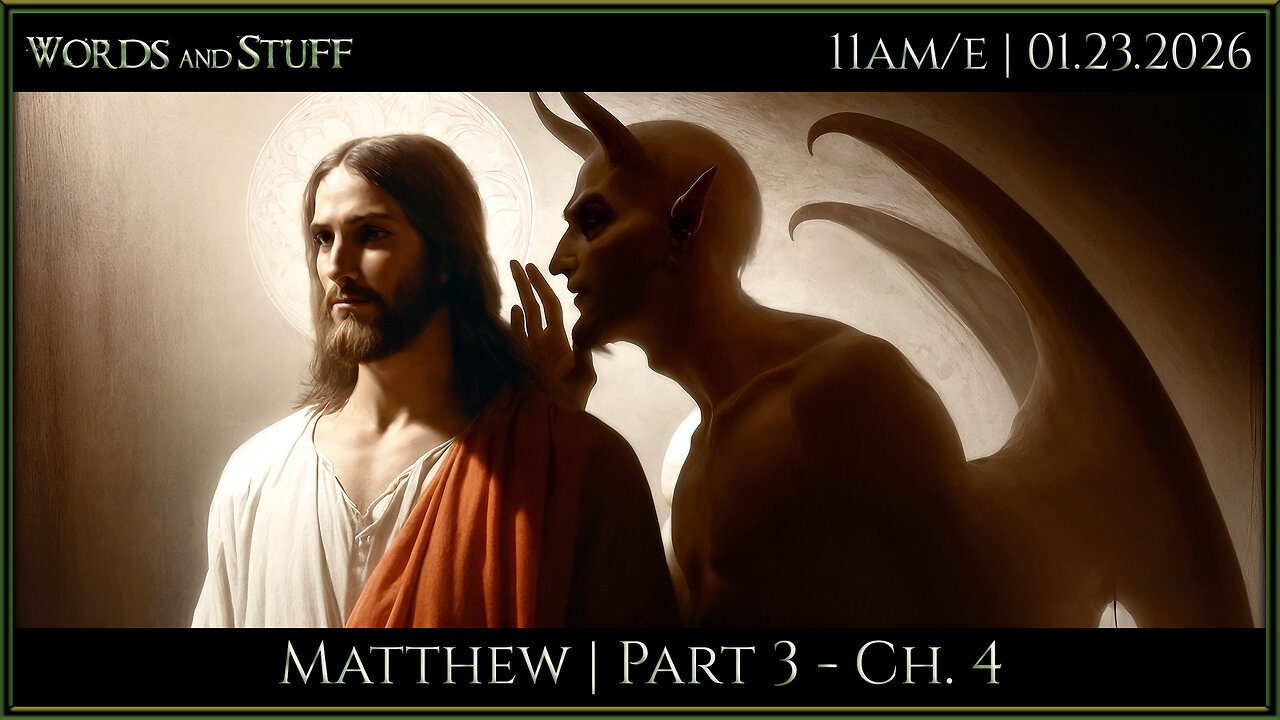 Temptation of Jesus | WaS Bible Study