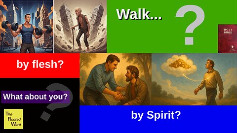 Are You Walking by Flesh or Spirit?