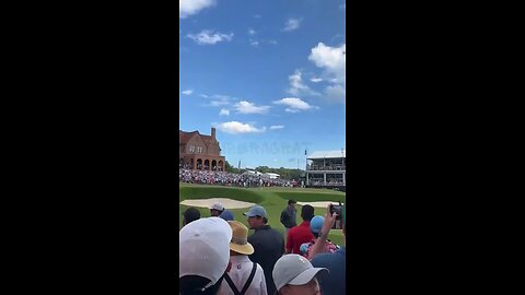 We have a green dildo at the PGA FedEx Cup.