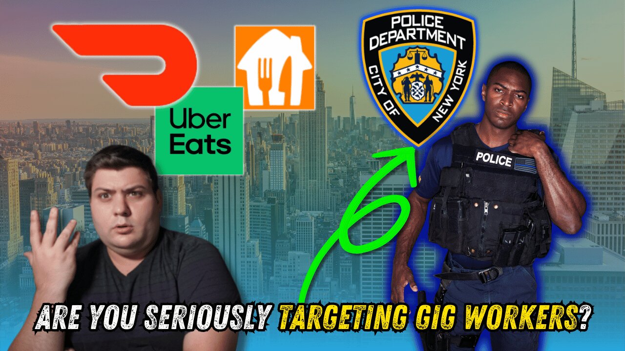 NYPD EXPOSED for Cracking Down on Gig Workers!
