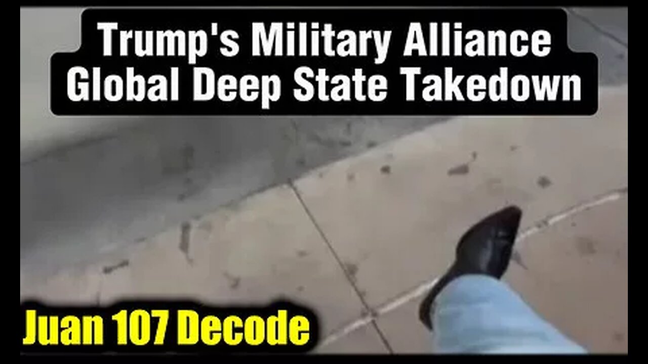 Juan O Savin 107 w_ Nino BREAKING- ''Trump's Military Alliance'' ) Global Deep State Takedown