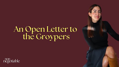 An Open Letter to the Groypers