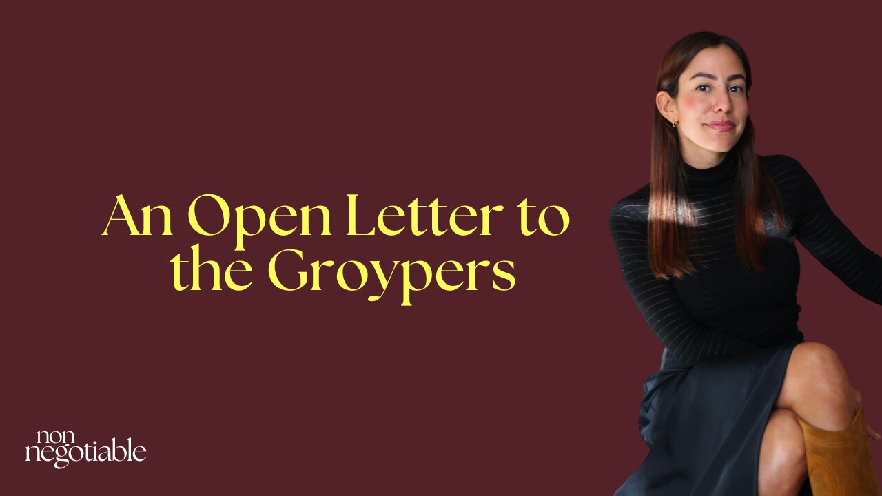 An Open Letter to the Groypers