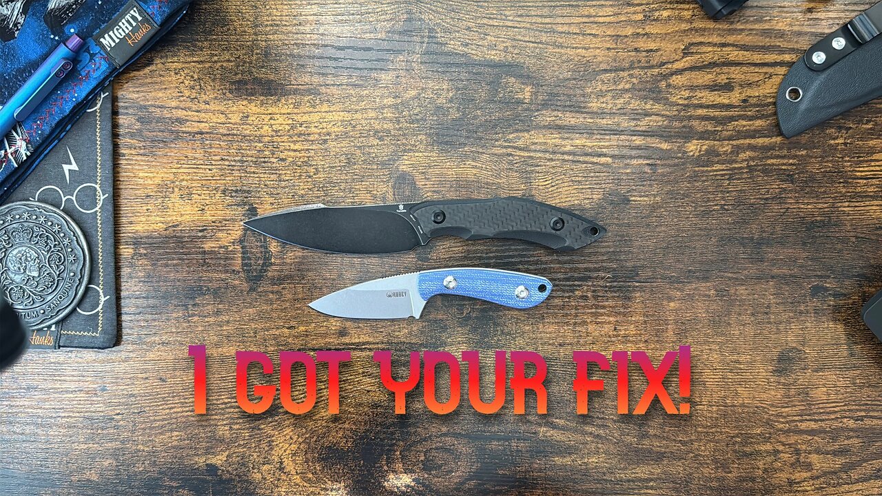 Couple of cool fixed blades