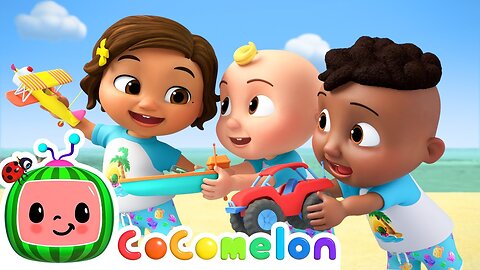 JJ Plays with Toy Cars, Planes & Submarines - Learn Vehicles | CoComelon Nursery Rhymes & Kids Songs